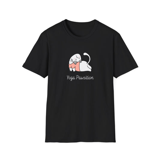 Yoga Pawsition T-Shirt