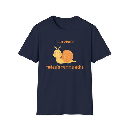 I Survived Today's Tummy Ache T-Shirt