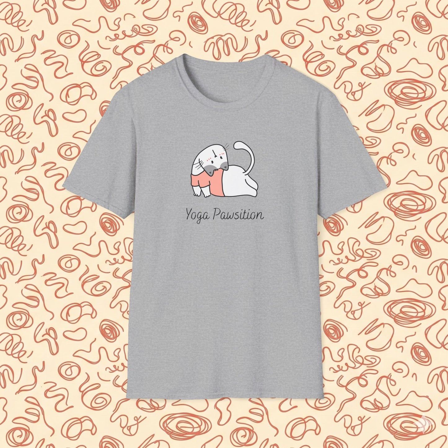 Yoga Pawsition T-Shirt