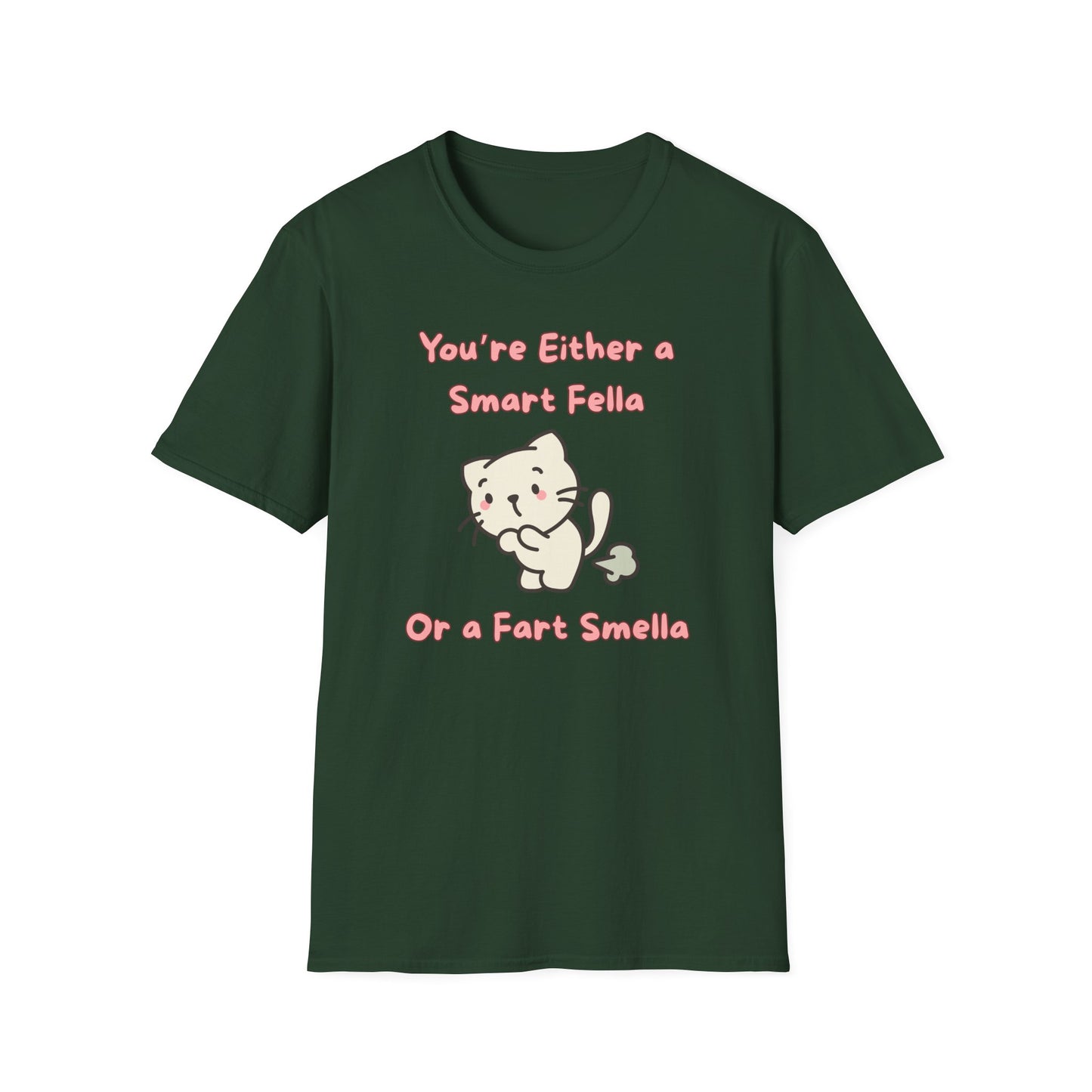 Smart Fella or Fart Smella T-Shirt