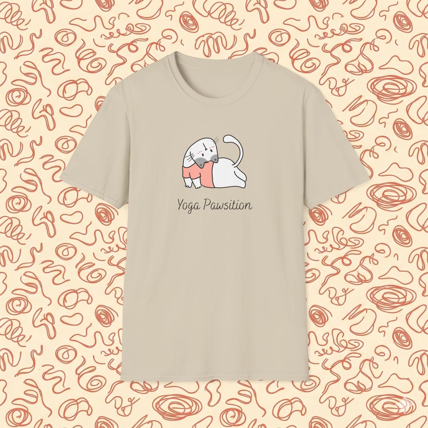Yoga Pawsition T-Shirt