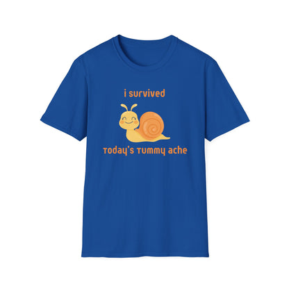 I Survived Today's Tummy Ache T-Shirt