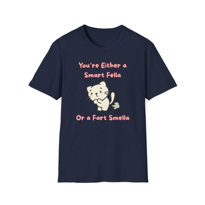 Smart Fella or Fart Smella T-Shirt