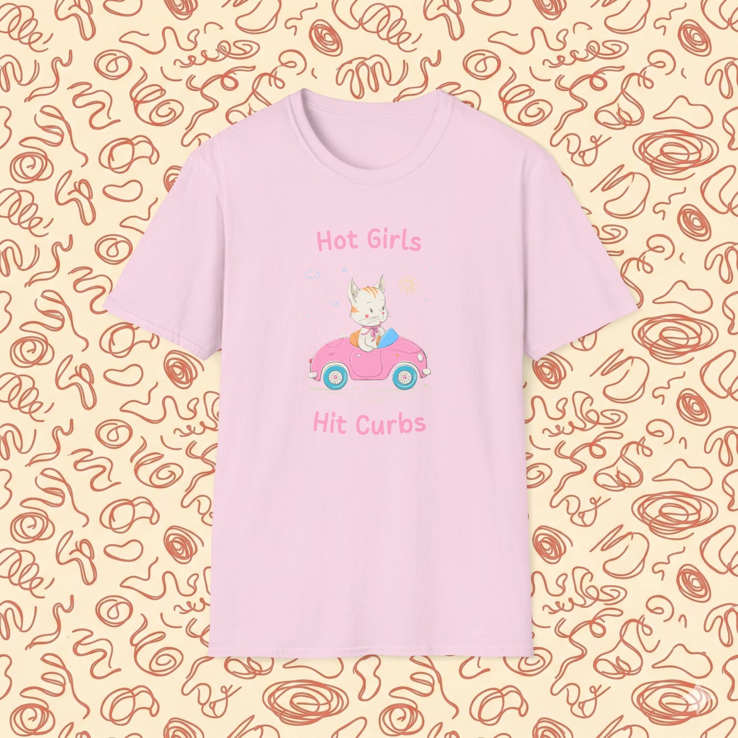 Hot Girls Hit Curbs T-Shirt