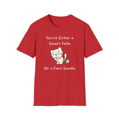 Smart Fella or Fart Smella T-Shirt