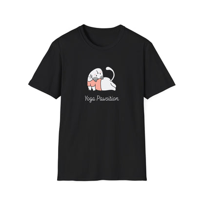 Yoga Pawsition T-Shirt