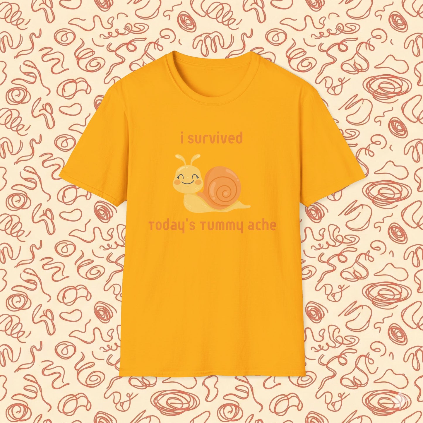 I Survived Today's Tummy Ache T-Shirt