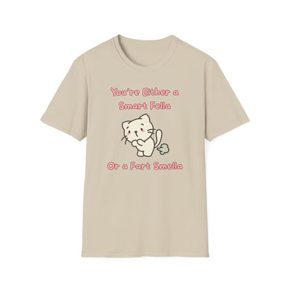 Smart Fella or Fart Smella T-Shirt
