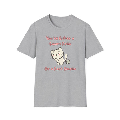 Smart Fella or Fart Smella T-Shirt