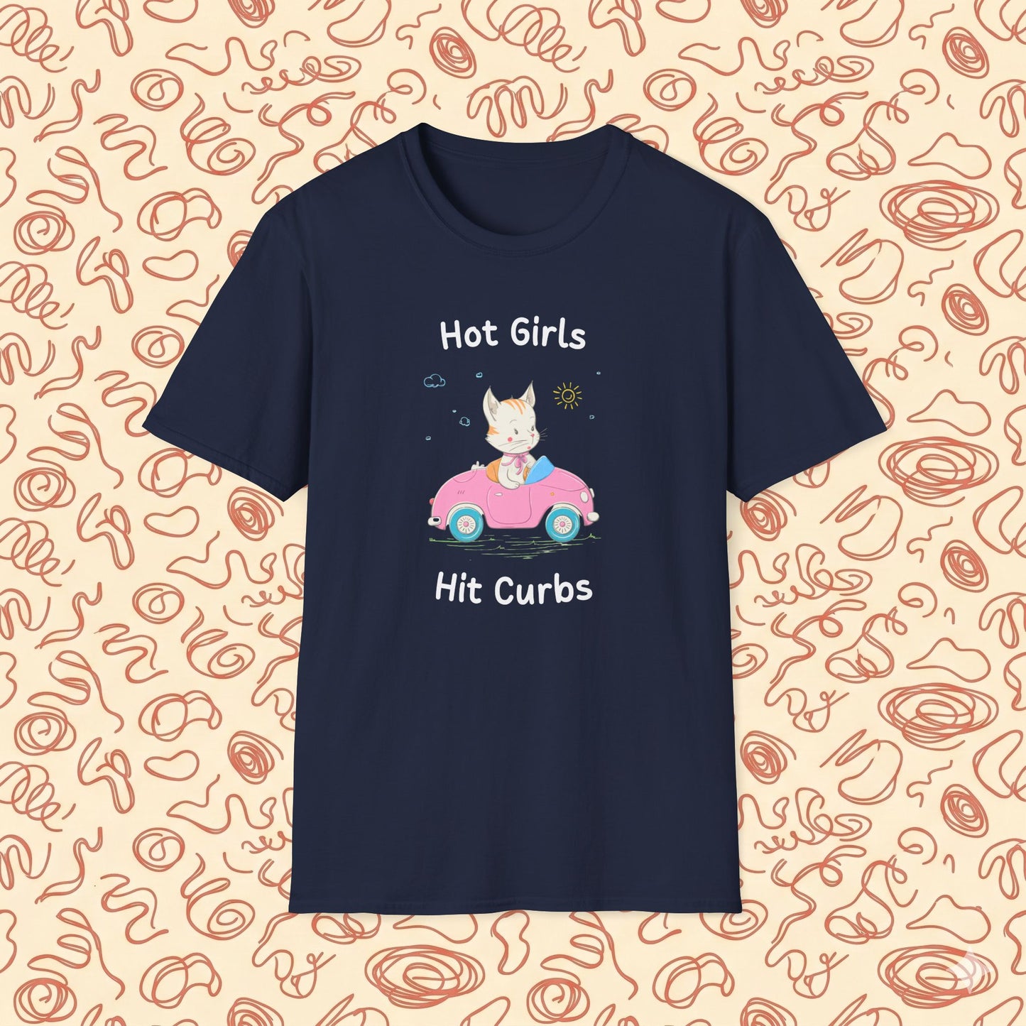 Hot Girls Hit Curbs T-Shirt