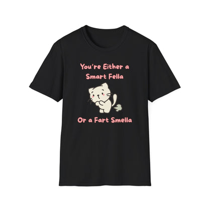 Smart Fella or Fart Smella T-Shirt
