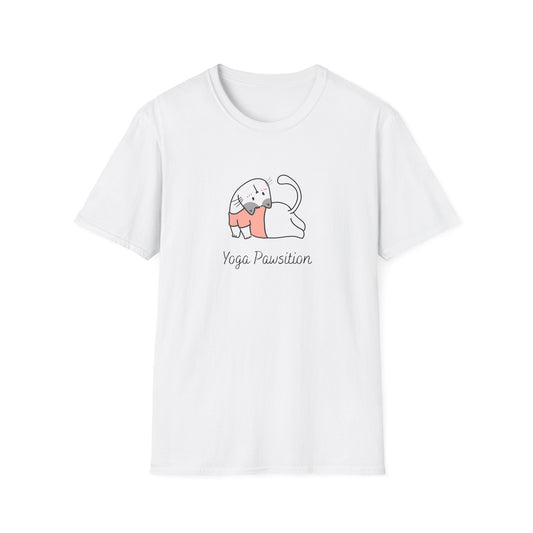 Yoga Pawsition T-Shirt