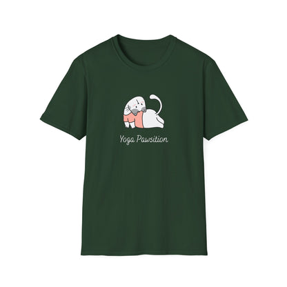 Yoga Pawsition T-Shirt