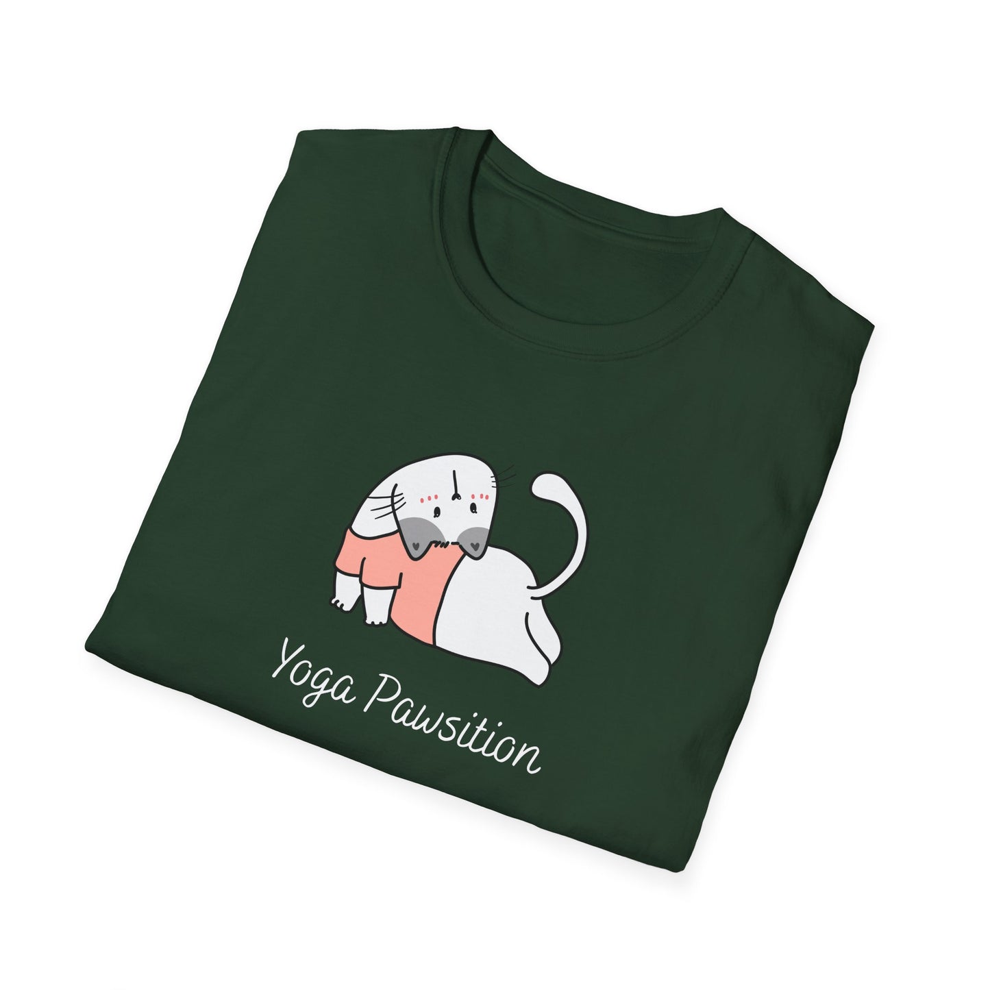 Yoga Pawsition T-Shirt