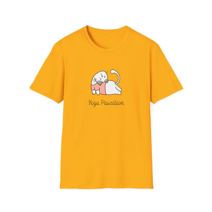 Yoga Pawsition T-Shirt