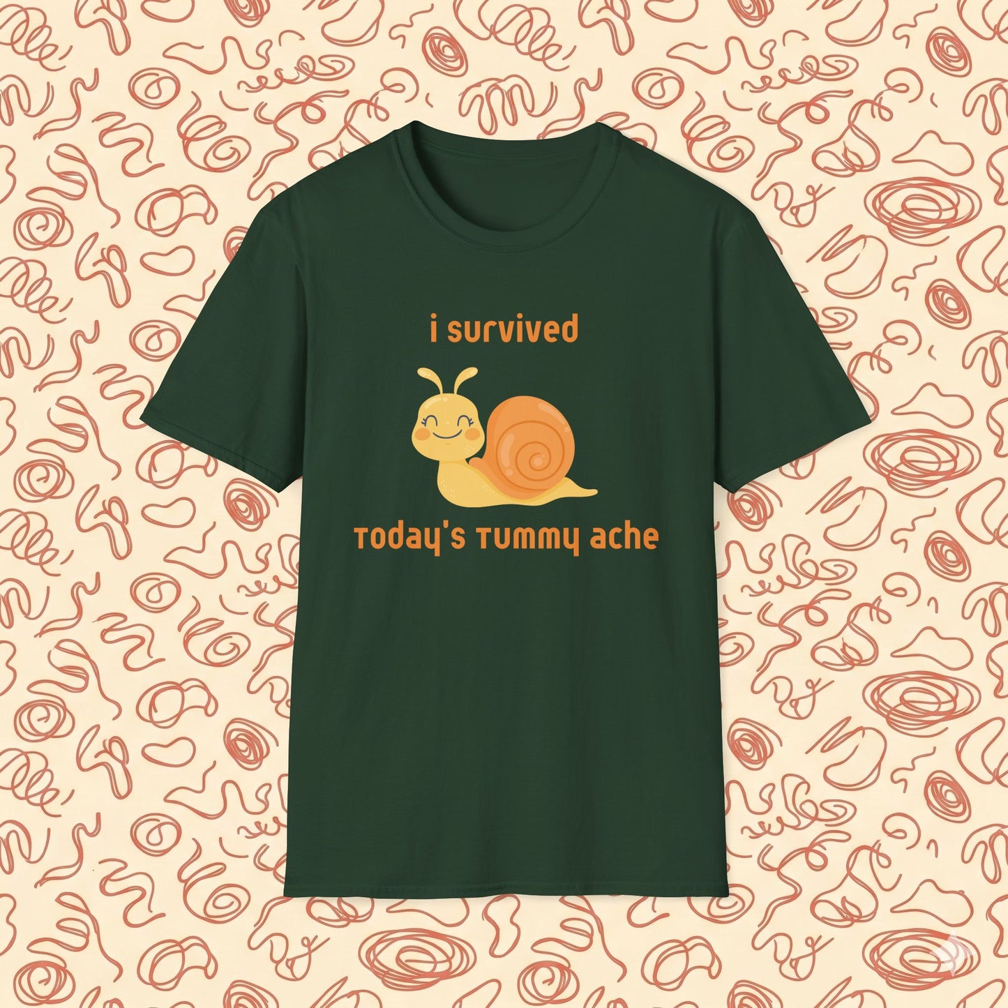 I Survived Today's Tummy Ache T-Shirt