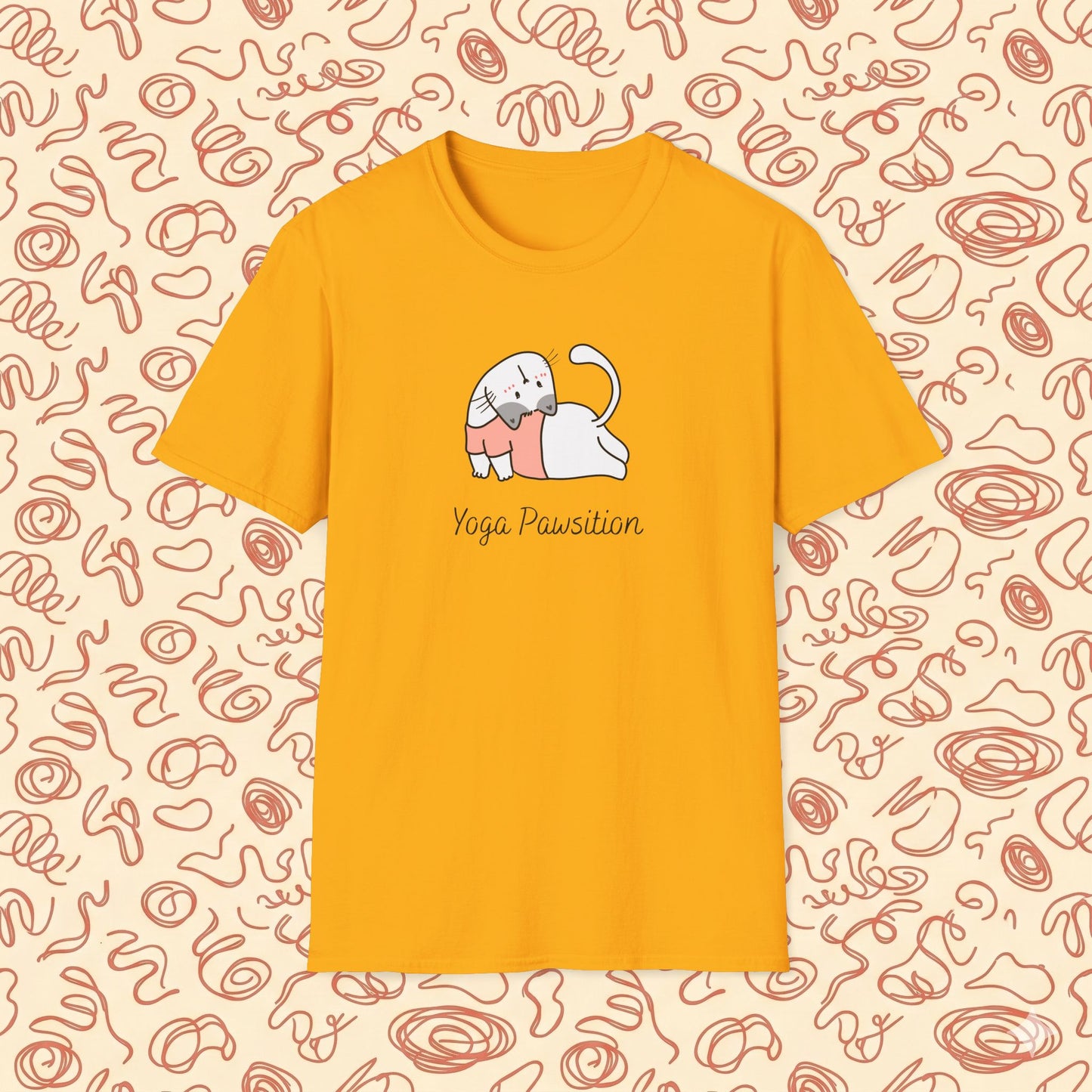 Yoga Pawsition T-Shirt
