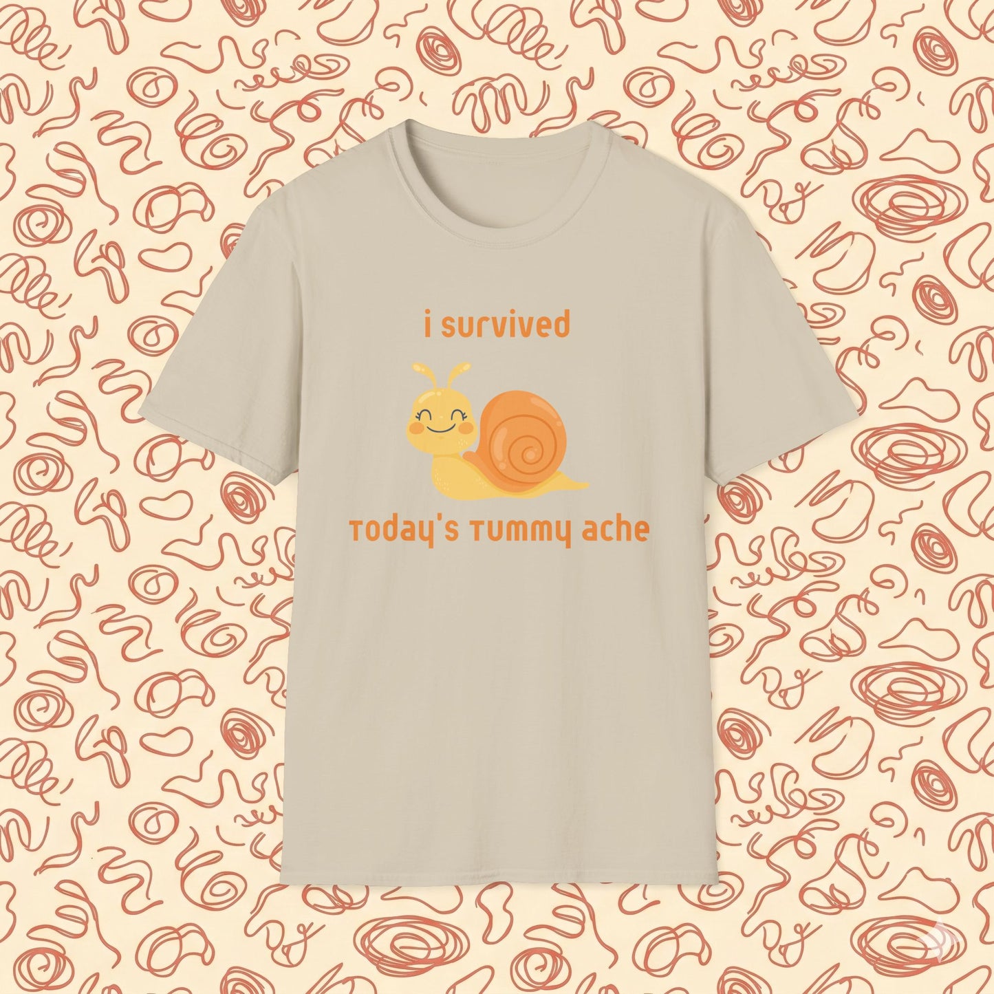 I Survived Today's Tummy Ache T-Shirt