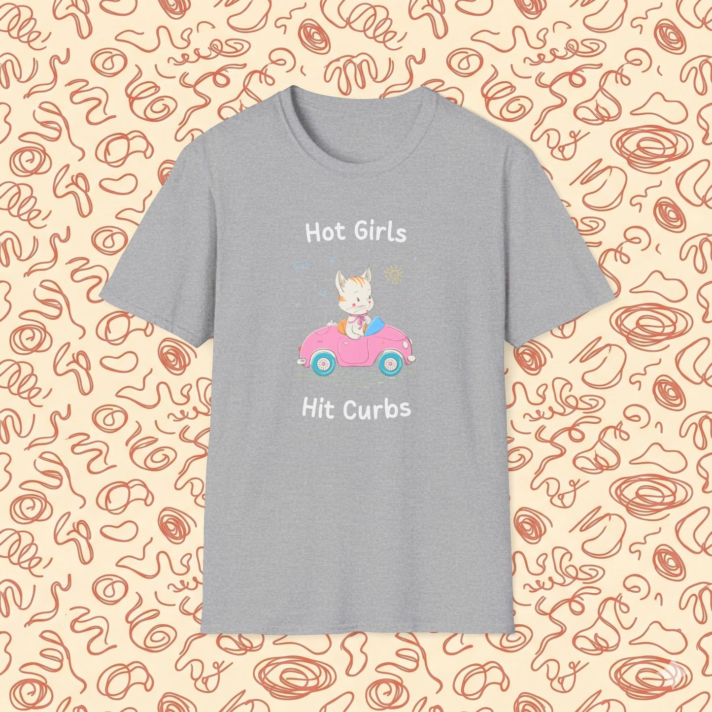 Hot Girls Hit Curbs T-Shirt