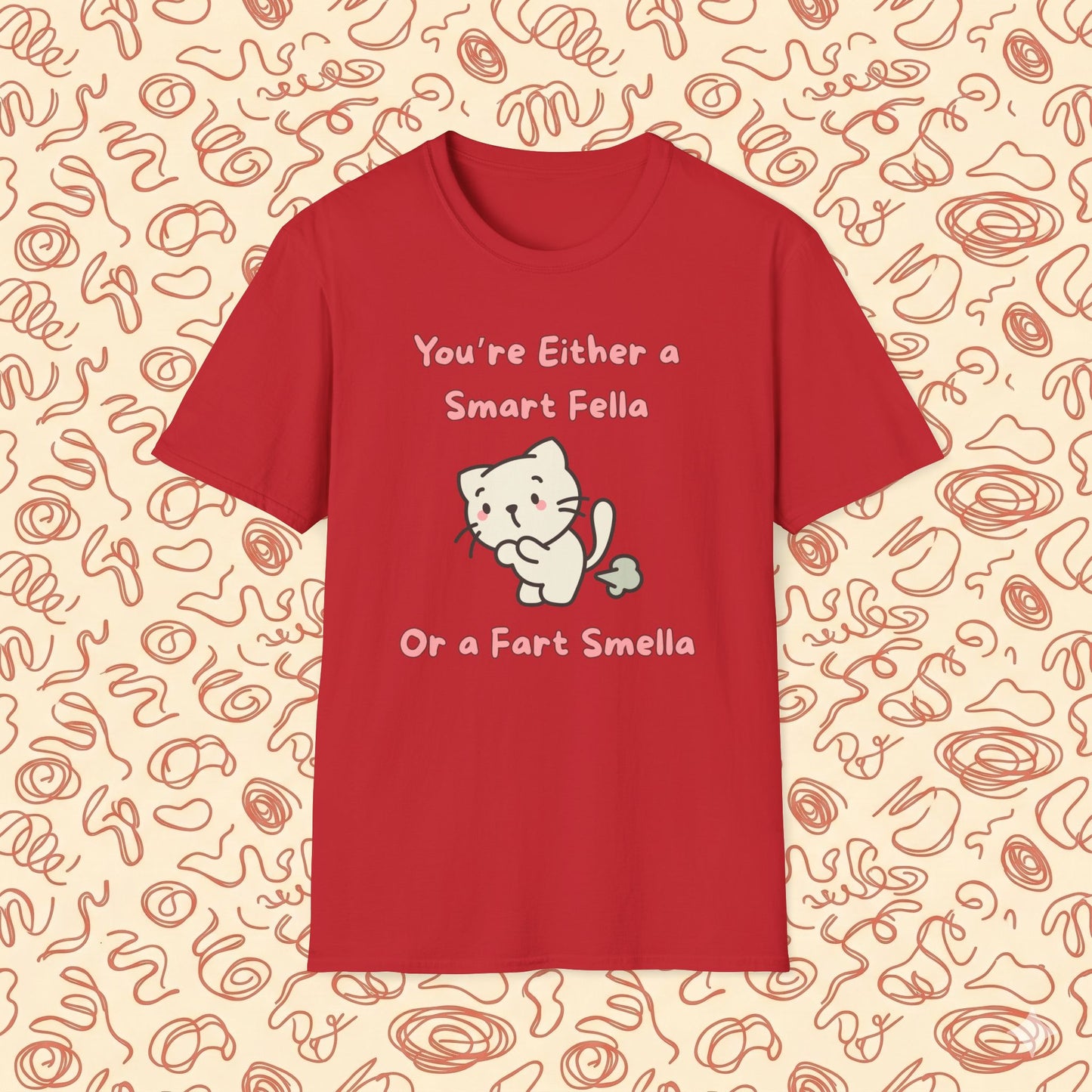 Smart Fella or Fart Smella T-Shirt