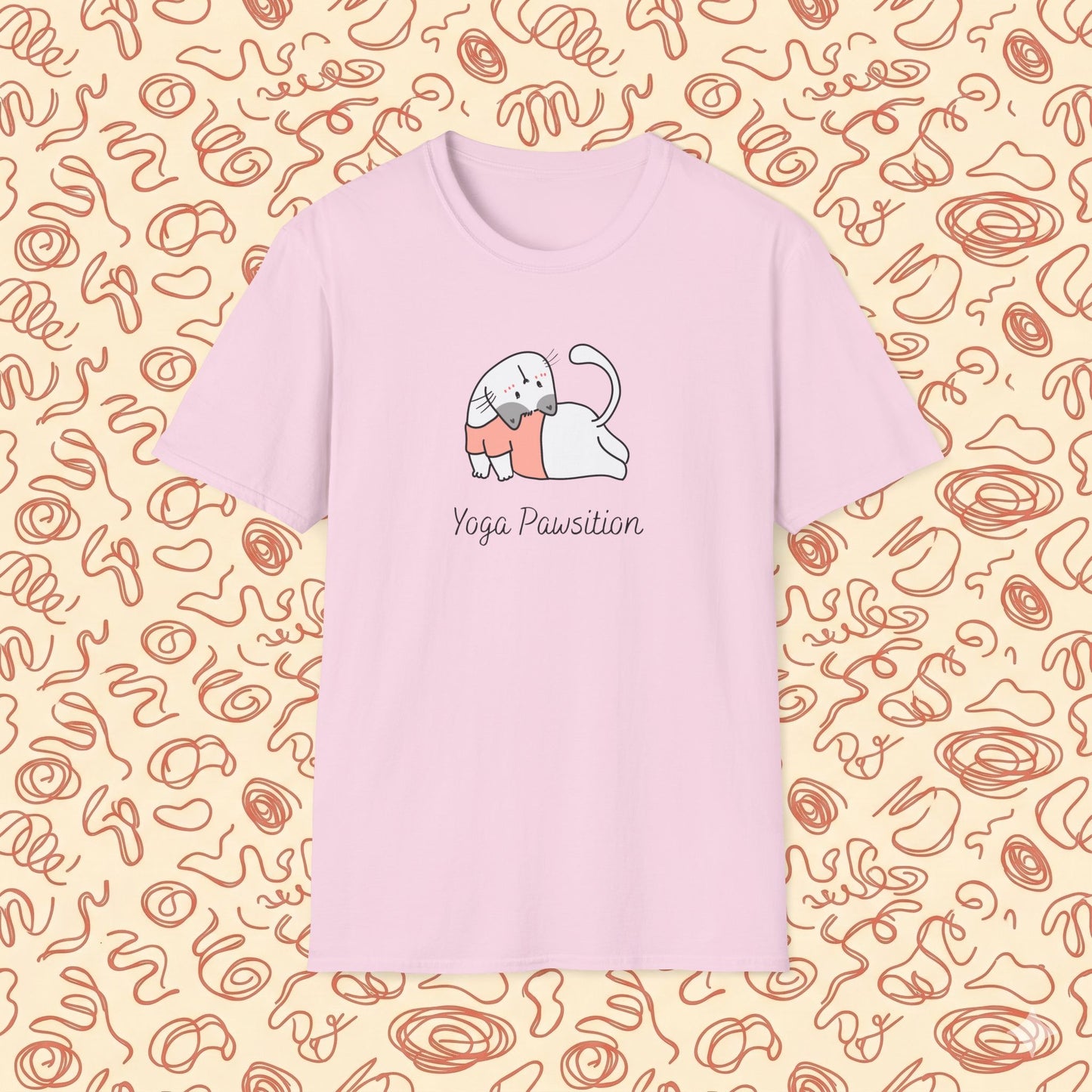 Yoga Pawsition T-Shirt