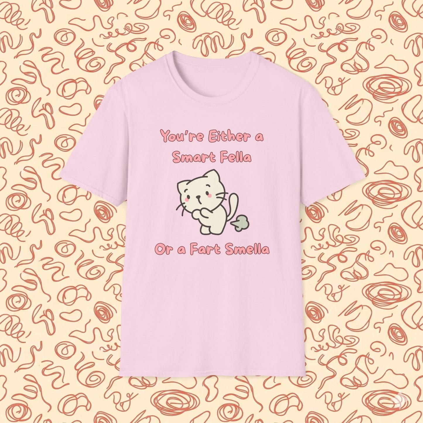 Smart Fella or Fart Smella T-Shirt