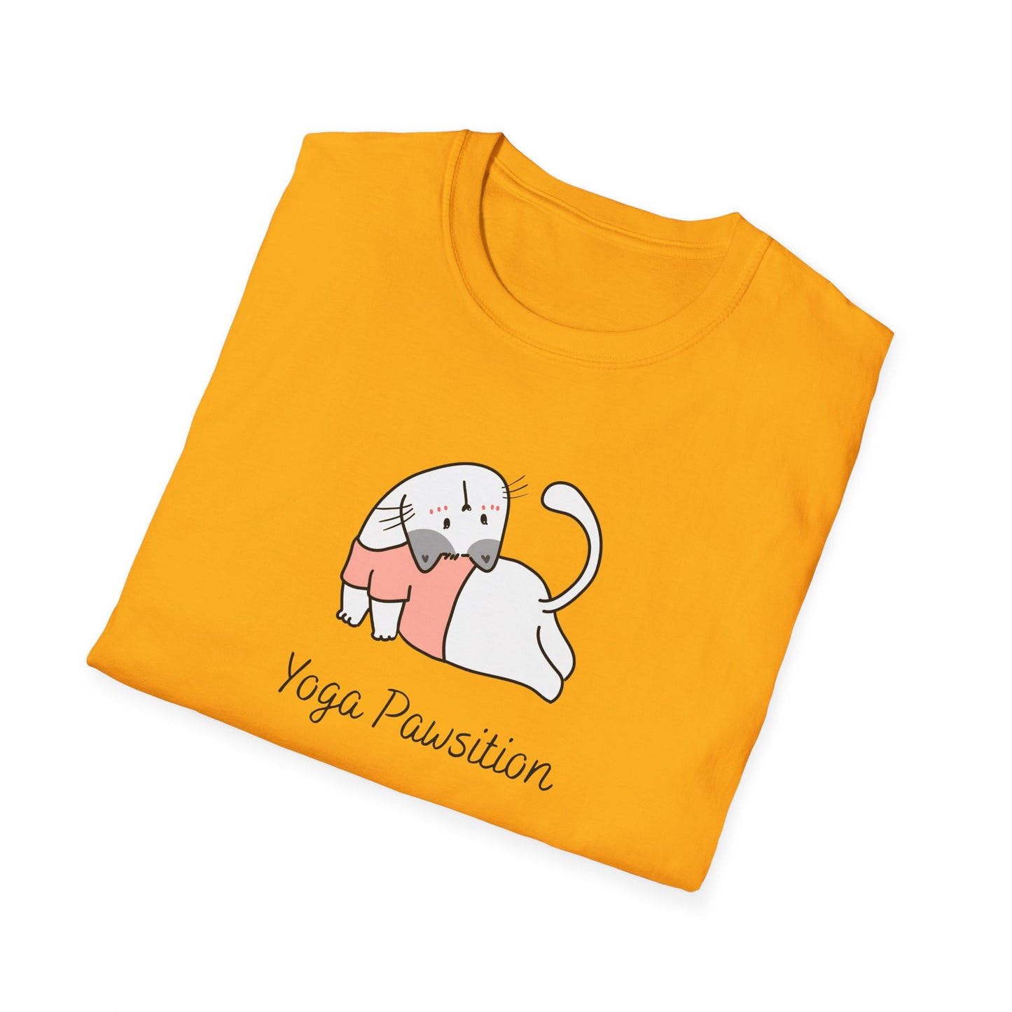 Yoga Pawsition T-Shirt